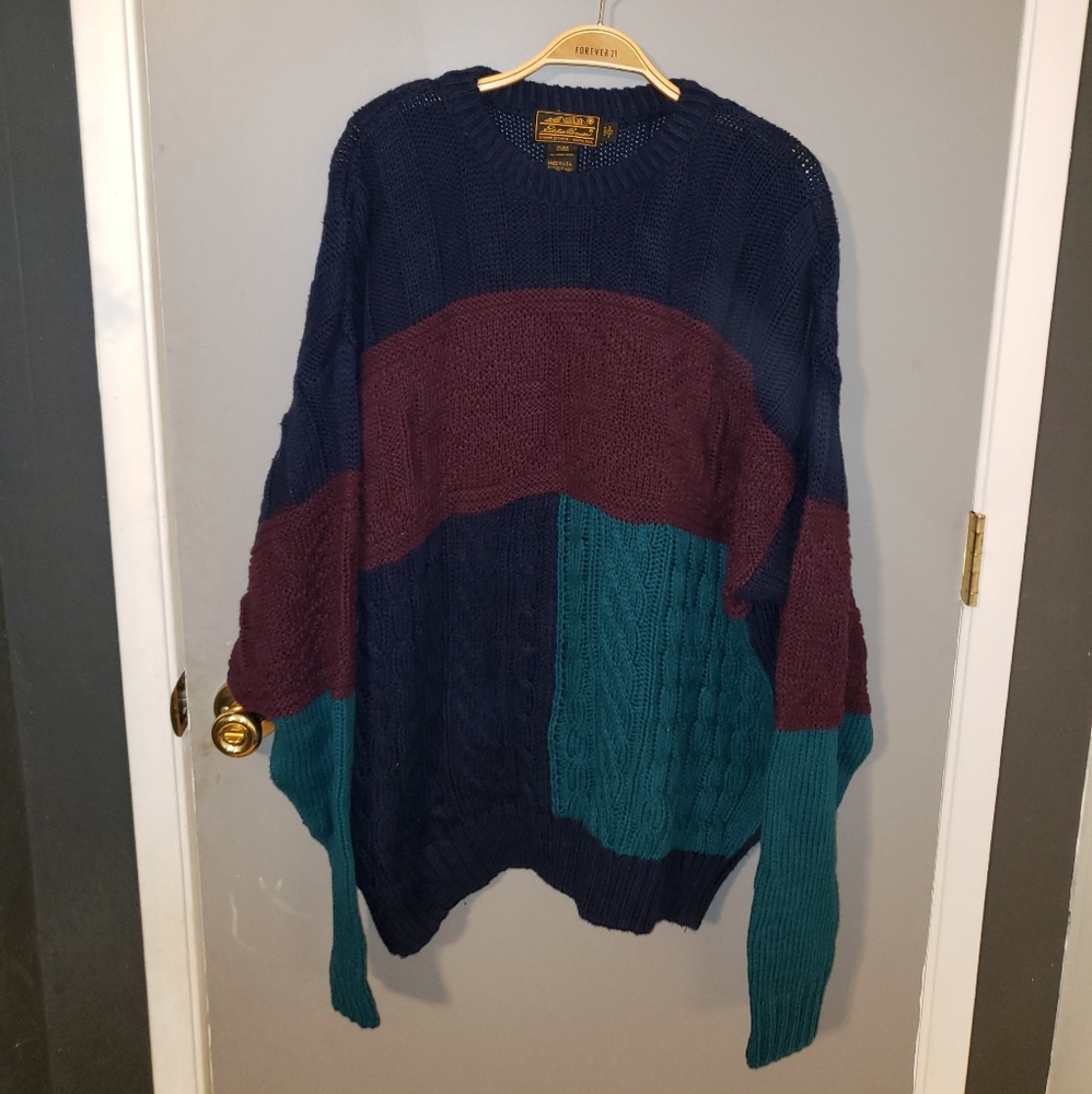 Vintage Eddie Bauer Knit sweater XL